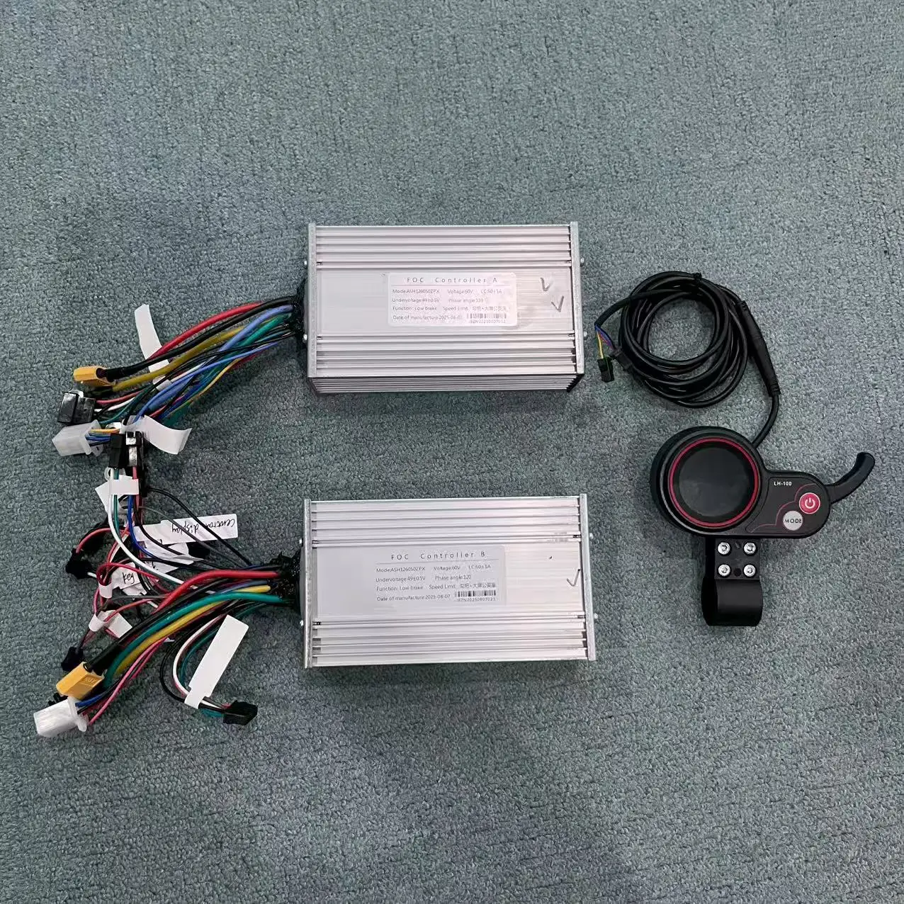 60V 5600W Dual Motor Electric Scooter - Controlador de Velocidade FOC para Scooter