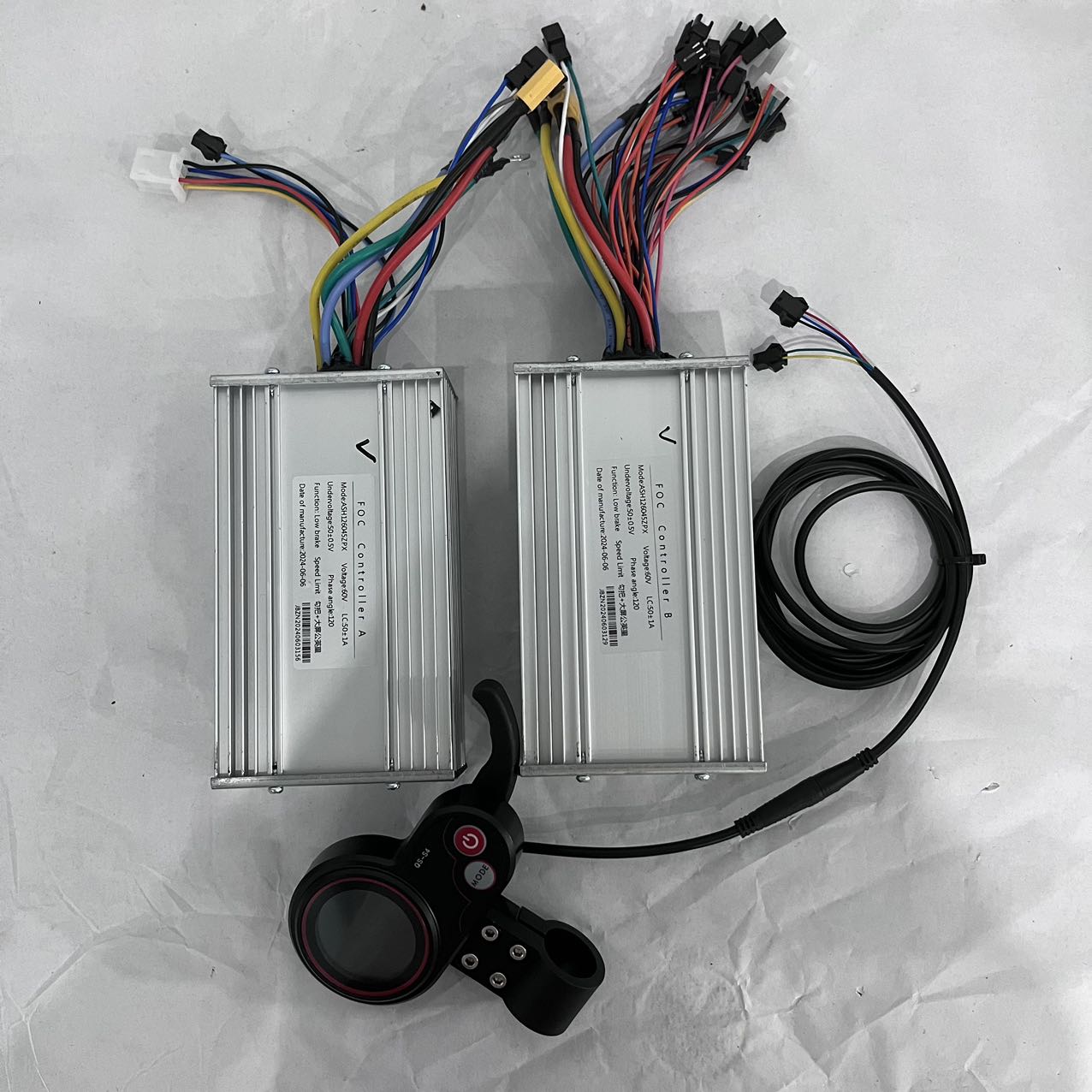 60V 5600W Dual Motor Electric Scooter - Kit de Controlador de Scooter Elétrico