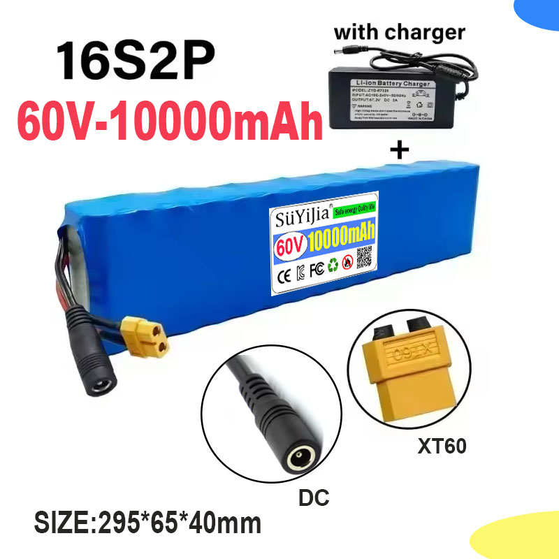 60V 30Ah Electric Scooter Battery - Bateria de Íons de Lítio 60V
