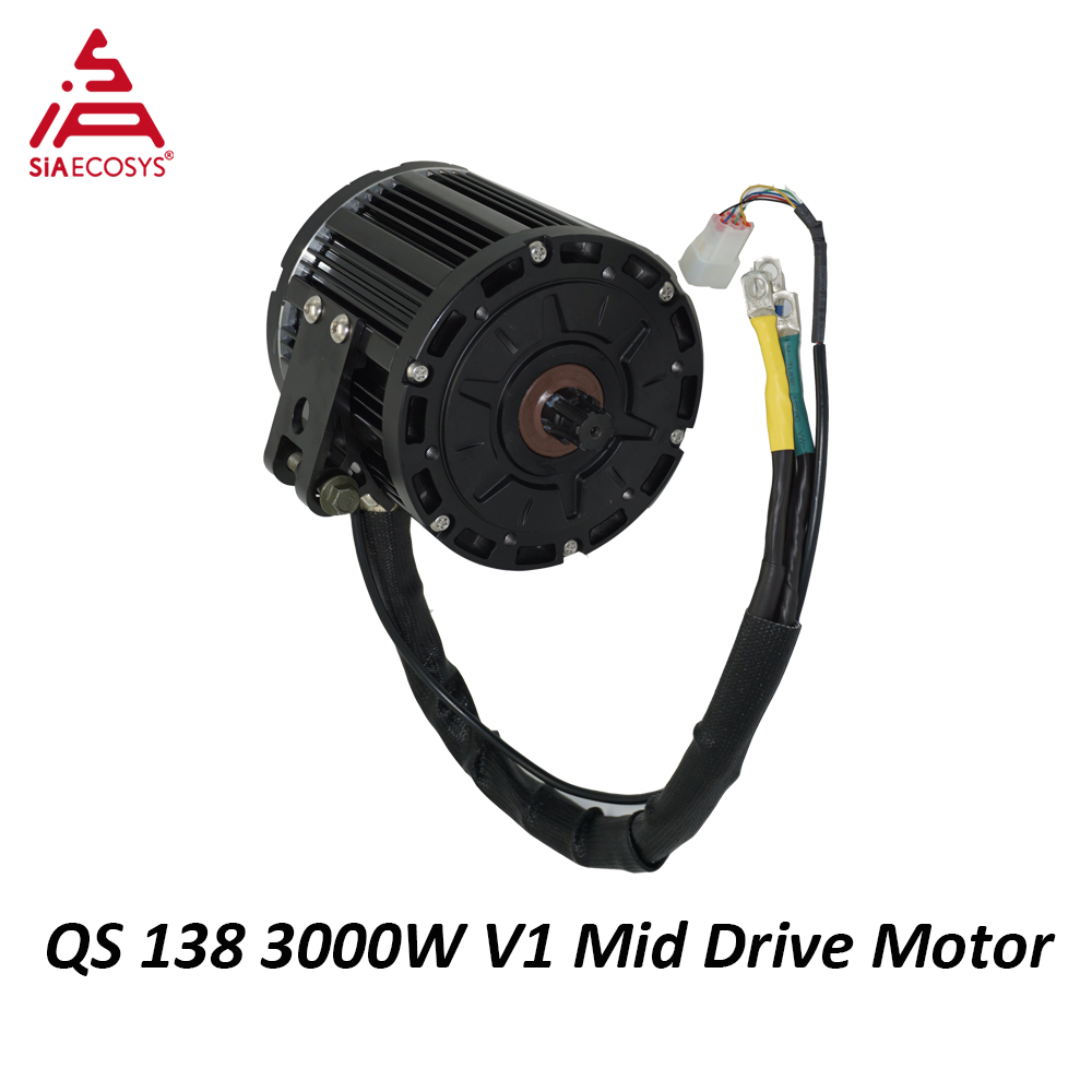 QSMOTOR QS138 3000W 72V 100KPH - Mid Drive Motor Kit 72V 3000W avaliação e preço