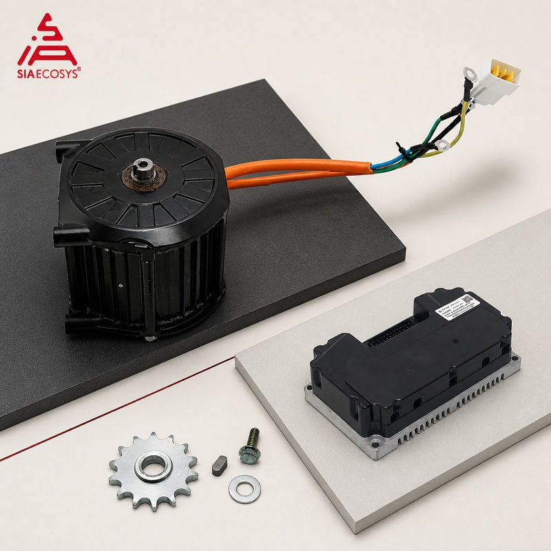 QSMOTOR D120C-45, motor de aci - Electric Motorcycle Conversion Kit 72V avaliação e preço