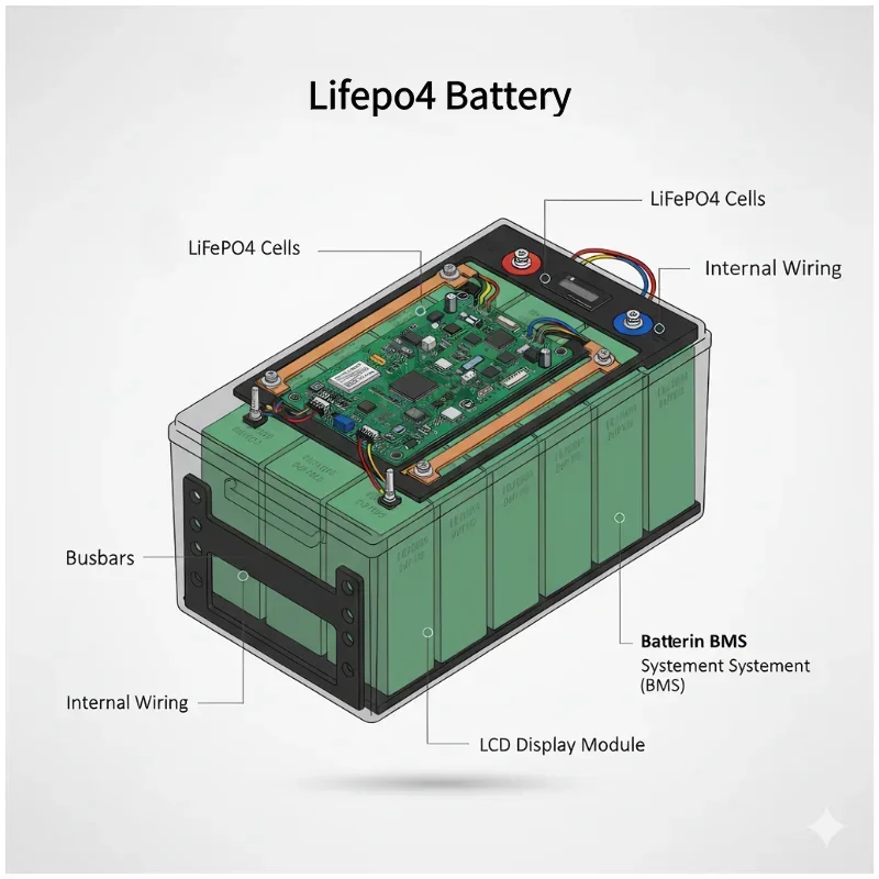 Pacote de bateria LiFePO4 48V  - 72V 60Ah Lifepo4 Battery Pack avaliação e preço